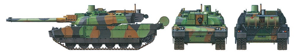 Zdjęcie dodatkowe produktu Leclerc (Series 2) Czołg Francuski 1:35 Tamiya 35362