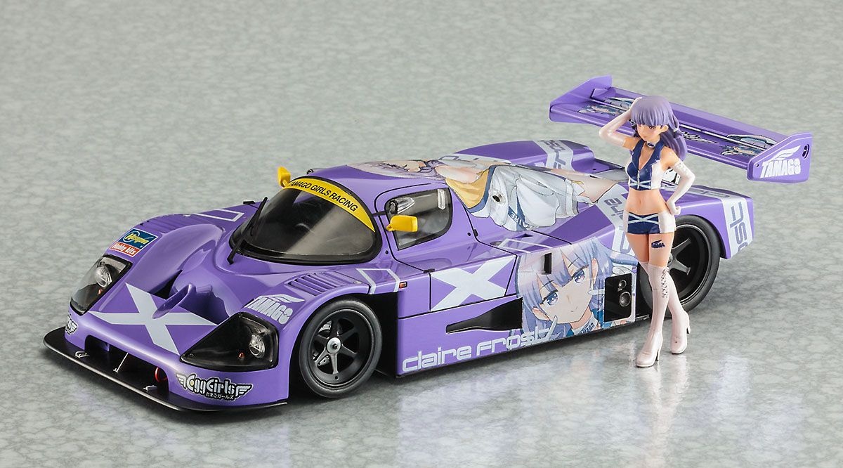 Zdjęcie dodatkowe produktu Sauber Mercedes C9 Claire Frost z Figurką 1:24 Hasegawa SP582