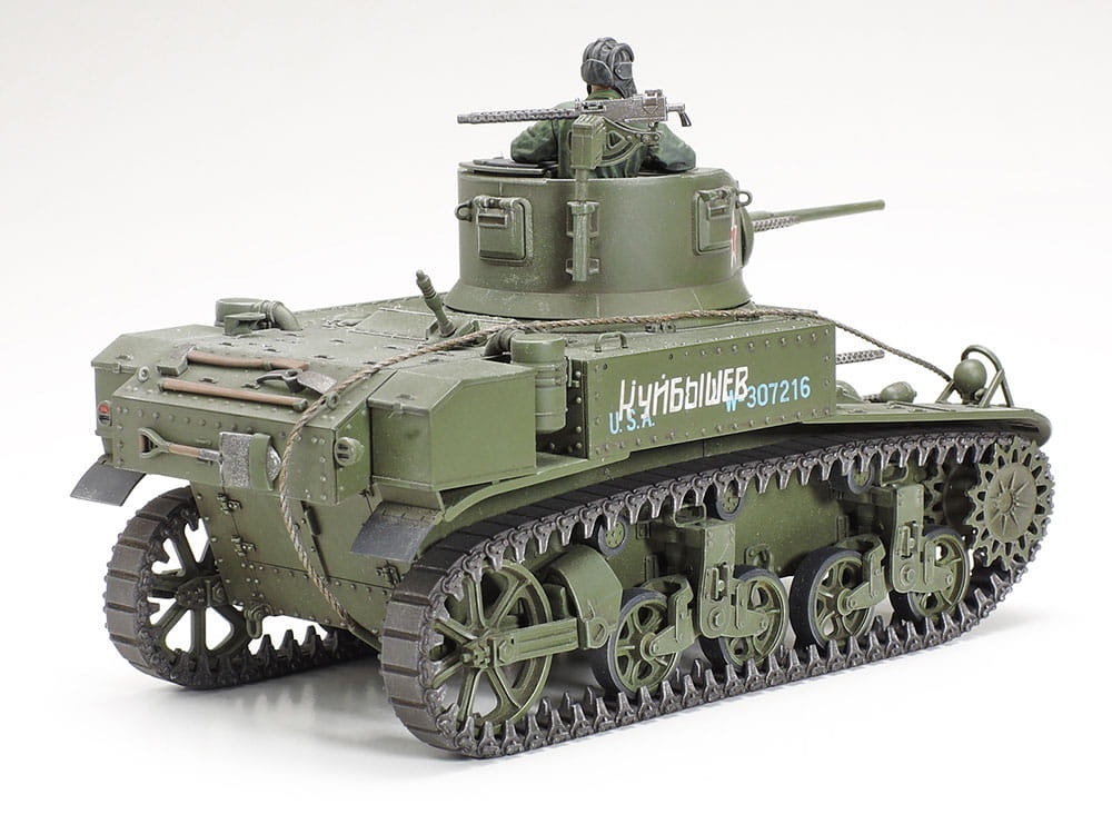 Zdjęcie dodatkowe produktu M3 Stuart US Lekki czołg 1:35 Tamiya 35360