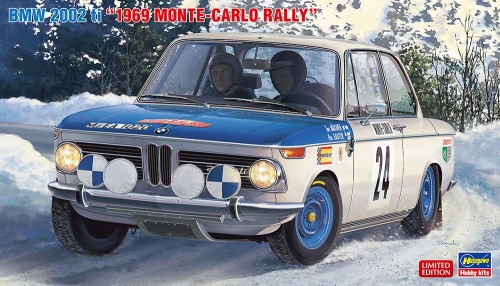 BMW 2002ti "1969 Monte-Carlo Rally" 1:24 Hasegawa 20332