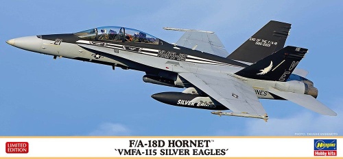 F/A-18D Hornet "VMFA-115 Silver Eagles" 1:72 Hasegawa 02497