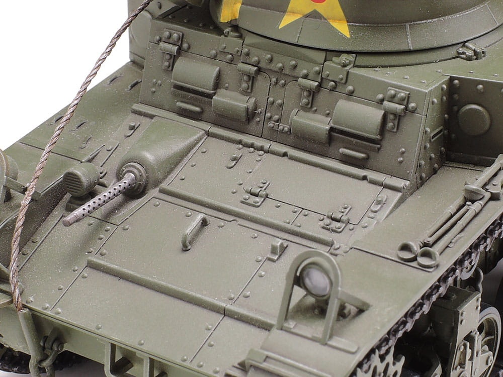 Zdjęcie dodatkowe produktu M3 Stuart US Lekki czołg 1:35 Tamiya 35360