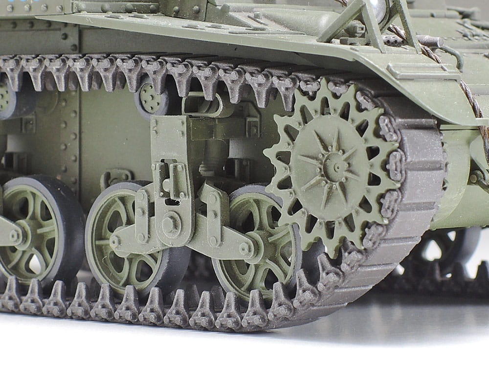 Zdjęcie dodatkowe produktu M3 Stuart US Lekki czołg 1:35 Tamiya 35360