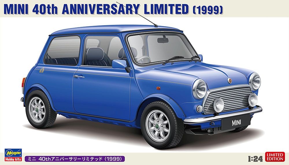 Zdjęcie główne produktu Mini 40th Anniversary Limited (1999) 1:24 Hasegawa 20765