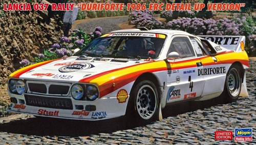 Lancia 037 Rally "Duriforte 1986 ERC Detail Up Version" 1:24 Hasegawa 20775