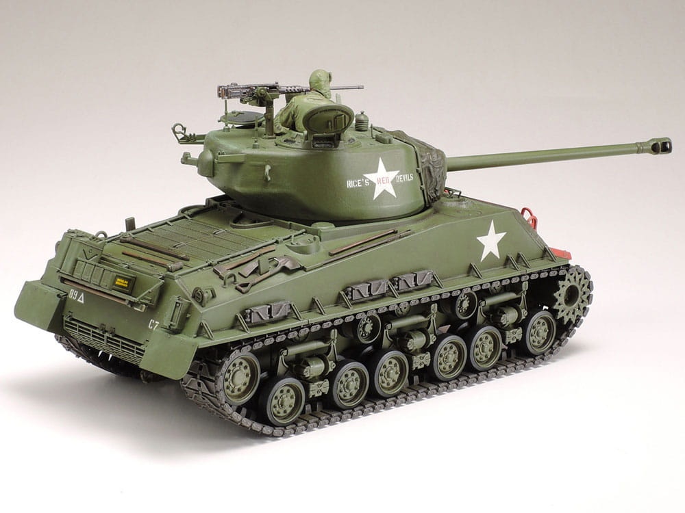 Zdjęcie dodatkowe produktu M4A3E8 Sherman Czołg Średni US 1:35 Tamiya 35359