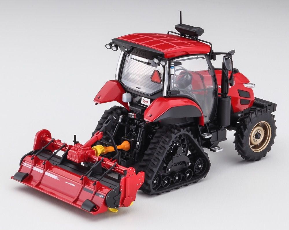 Zdjęcie dodatkowe produktu Ciągnik Yanmar YT5113A "Robot Tractor" Delta Crawler / Rotary 1:35 Hasegawa 66112