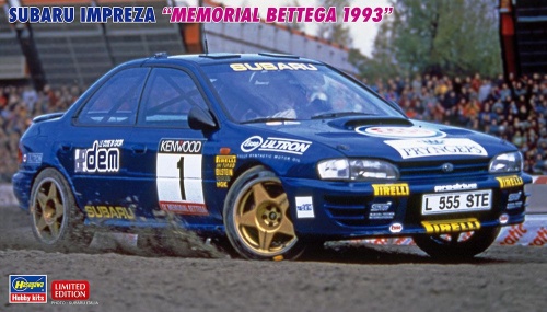 Subaru Impreza "Memorial Bettega 1993" 1:24 Hasegawa 20768