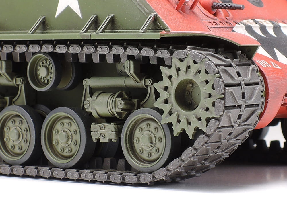 Zdjęcie dodatkowe produktu M4A3E8 Sherman Czołg Średni US 1:35 Tamiya 35359