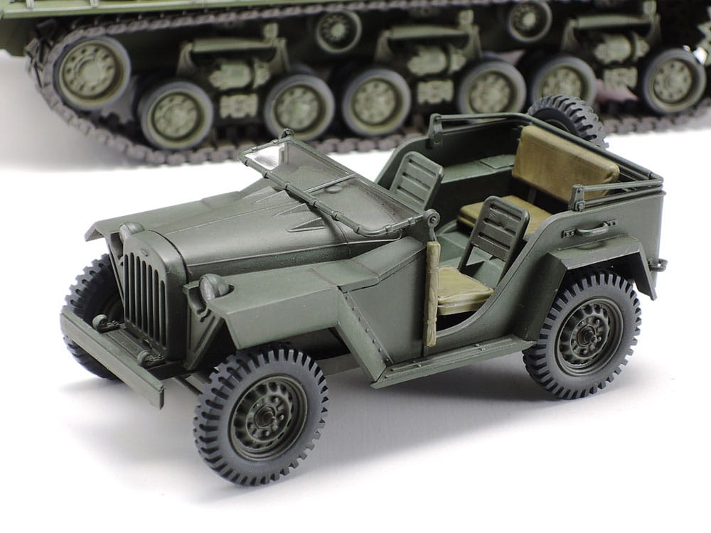 Zdjęcie dodatkowe produktu M4A3E8 Sherman Czołg Średni US 1:35 Tamiya 35359