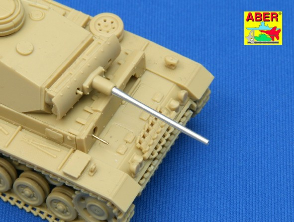 Zdjęcie dodatkowe produktu Zestaw 5 luf do niemieckich czołgowych karabinów maszynowych MG 34 1:72 ABER 72L33