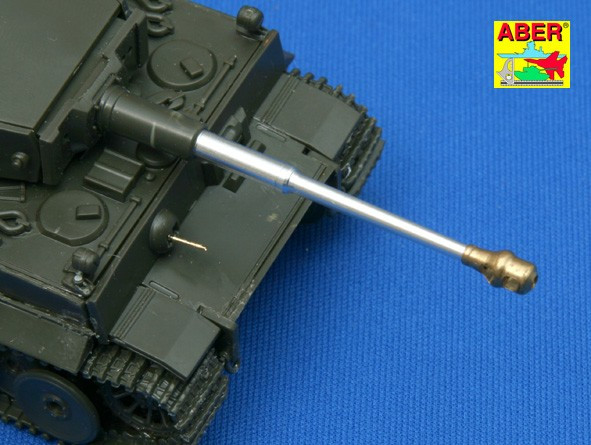 Zdjęcie dodatkowe produktu Zestaw 5 luf do niemieckich czołgowych karabinów maszynowych MG 34 1:72 ABER 72L33