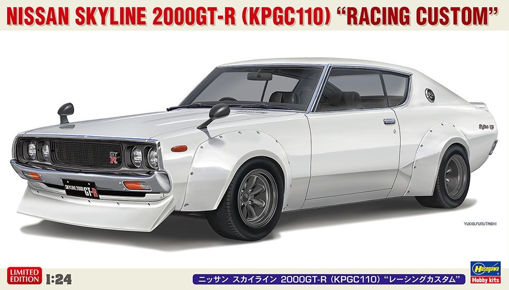 Zdjęcie główne produktu Nissan Skyline 2000GT-R (KPGC110) "Racing Custom" 1:24 Hasegawa 20772
