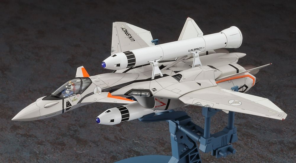 Zdjęcie dodatkowe produktu VF-11B Thunderbolt w/ Rocket Booster Macross Plus 1:72 Hasegawa 65891