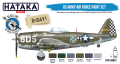 Zdjęcie dodatkowe produktu Hataka BS04.2 US Army Air Force paint set 6x17ml farba BS042