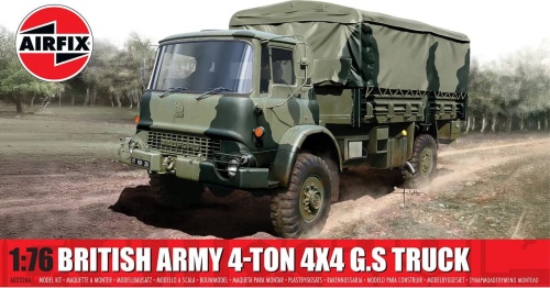 British Army 4-Ton 4x4 G.S. Truck 1:76 Airfix A02326A