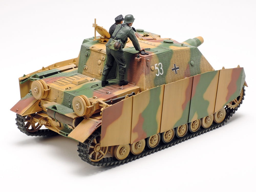 Zdjęcie dodatkowe produktu Brummbar German Assault Tank IV Sd.Kfz.166 1:35 Tamiya 35353