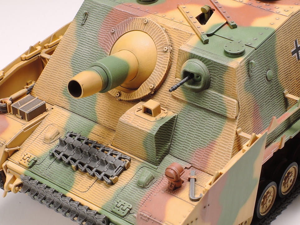 Zdjęcie dodatkowe produktu Brummbar German Assault Tank IV Sd.Kfz.166 1:35 Tamiya 35353