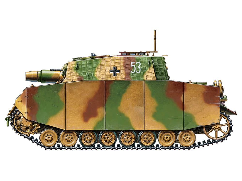 Zdjęcie dodatkowe produktu Brummbar German Assault Tank IV Sd.Kfz.166 1:35 Tamiya 35353