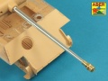 Zdjęcie dodatkowe produktu Lufa 7,5 cm z hamulcem wylotowym do Panther Ausf.G 1:35 ABER 35L-246