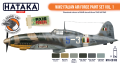 Zdjęcie dodatkowe produktu Zestaw farb WW2 Italian Air Force Paint Set Vol. 1 Hataka HTK-CS103