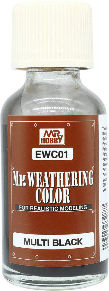 Zdjęcie główne produktu Mr.Hobby EWC01 Multi Black 40ml farba EWC01