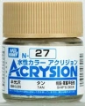 Zdjęcie dodatkowe produktu Mr. Hobby N027 Tan 10ml farba N027