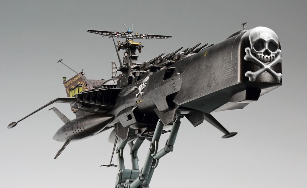 Zdjęcie dodatkowe produktu Space Pirate Battleship Arcadia Third Ship (Variant) Attack Enhanced Type 1:1500 Hasegawa 64815