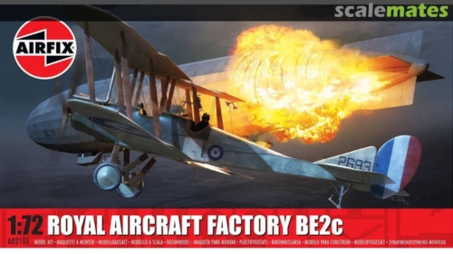 Royal Aircraft Factory BE2c 1:72 Airfix A02101