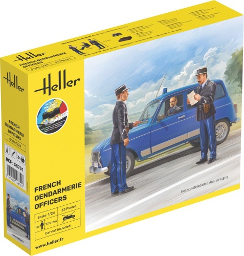 Francuscy żandarmi 1:24 Heller 58751