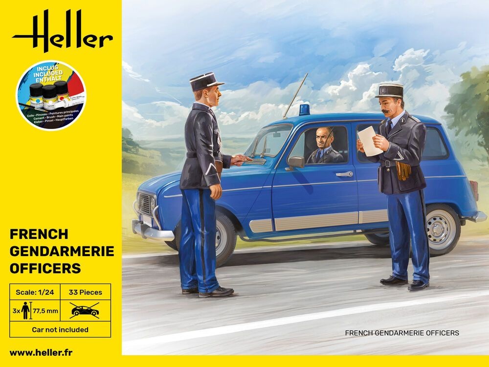 Zdjęcie dodatkowe produktu Francuscy żandarmi 1:24 Heller 58751