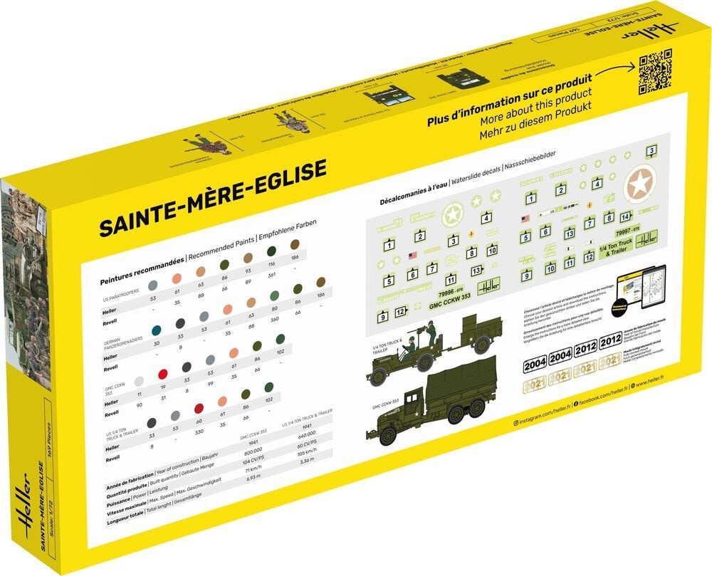 Zdjęcie dodatkowe produktu Sainte-Mère-Église 1:72 Heller 52327