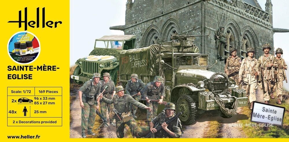 Zdjęcie dodatkowe produktu Sainte-Mère-Église 1:72 Heller 52327