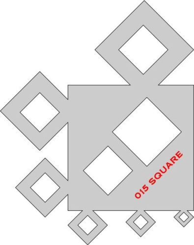 Szablony kwadratowe L Paint Forge PFST015L