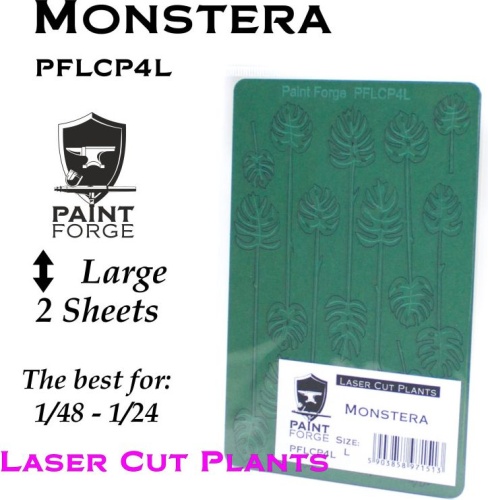 Monstera rozmiar L Paint Forge PFLCP4L