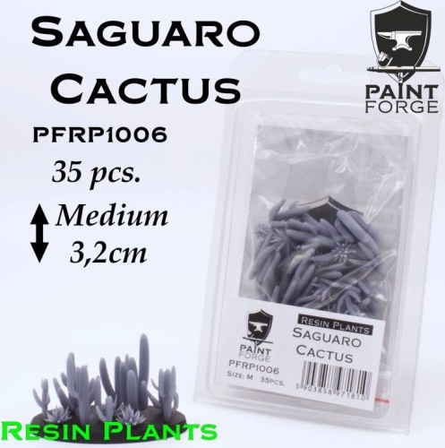 Saguaro Cactus Medium Paint Forge PFRP1006