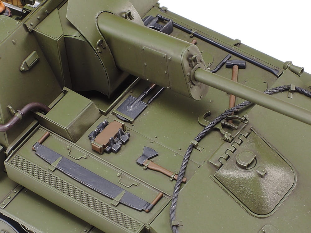 Zdjęcie dodatkowe produktu SU-76M Russian Self-Propelled Gun 1:35 Tamiya 35348