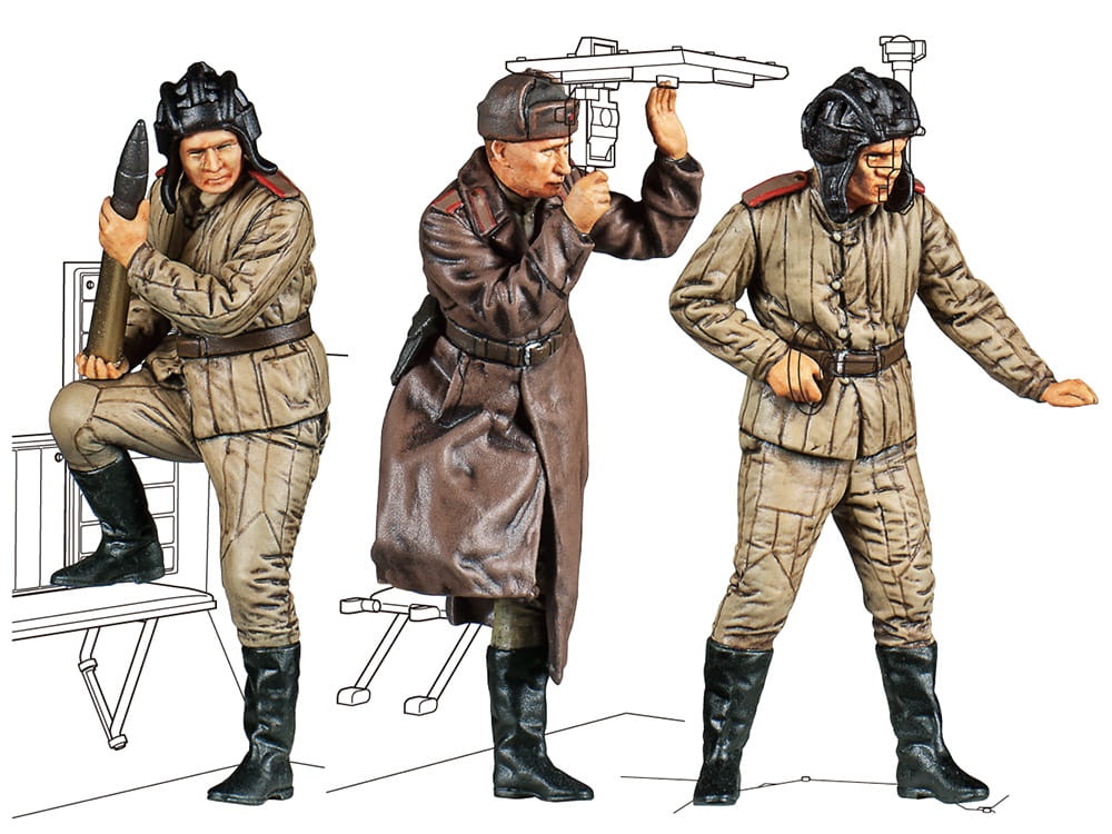 Zdjęcie dodatkowe produktu SU-76M Russian Self-Propelled Gun 1:35 Tamiya 35348