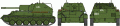 Zdjęcie dodatkowe produktu SU-76M Russian Self-Propelled Gun 1:35 Tamiya 35348