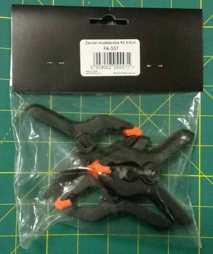 Zaciski modelarskie #2 9,0cm Fine Art FA-557