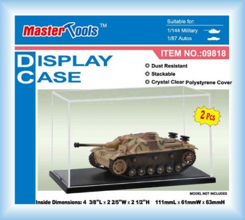 Gablotka na model 111 x 61 x 63 mm Trumpeter 09818