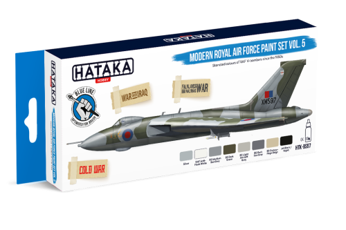 Zestaw farb Modern Royal Air Force Paint Set Vol. 5 8x17ml Hataka HTK-BS97