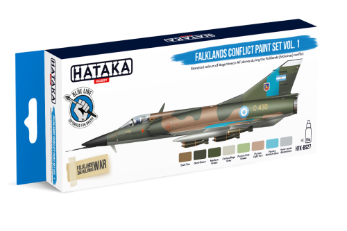 Zestaw farb Falklands Conflict Paint Set Vol. 1 8x17ml Hataka HTK-BS27