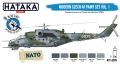 Zdjęcie Zestaw farb Modern Czech AF Paint Set Vol. 1 6x17ml Hataka HTK-BS89