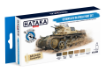 Zdjęcie Zestaw farb German AFV in Africa 6x17ml Hataka HTK-BS90