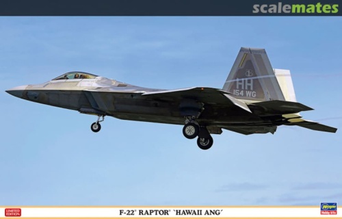 F-22 Raptor "Hawaii ANG" 1:48 Hasegawa 07555
