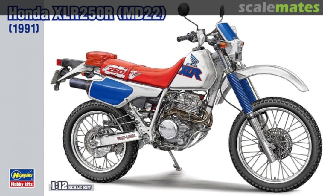 Zdjęcie Honda XLR250R (MD22) (1991) 1:12 Hasegawa 21518