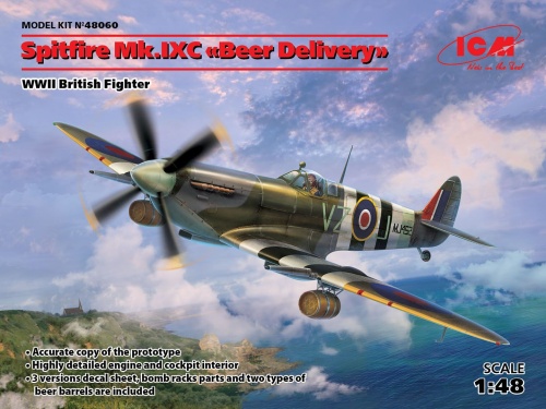 Spitfire Mk.IXc "Beer Delivery" 1:48 ICM 48060