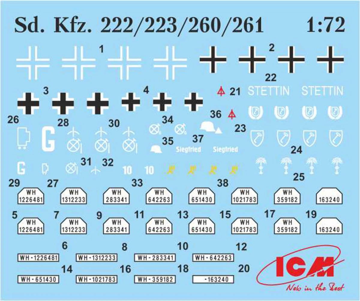 Zdjęcie Sd.Kfz.223 1:72 ICM 72421