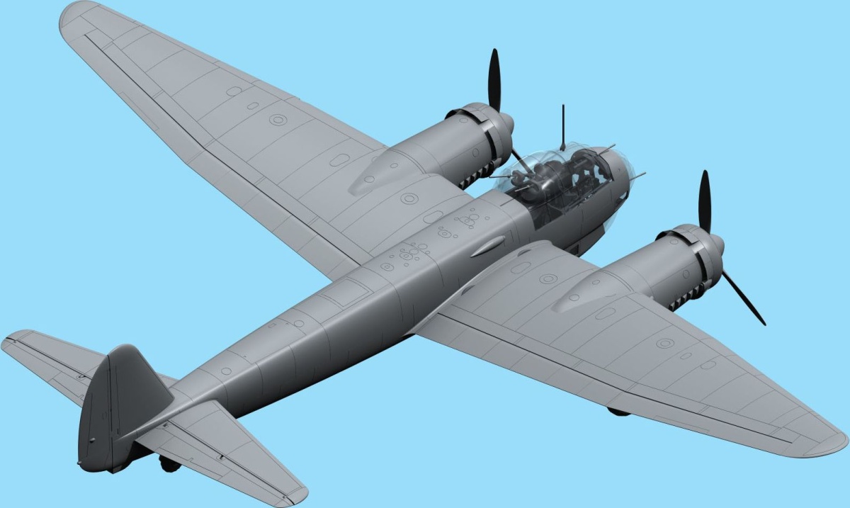 Zdjęcie Ju 88A-5 1:48 ICM 48232